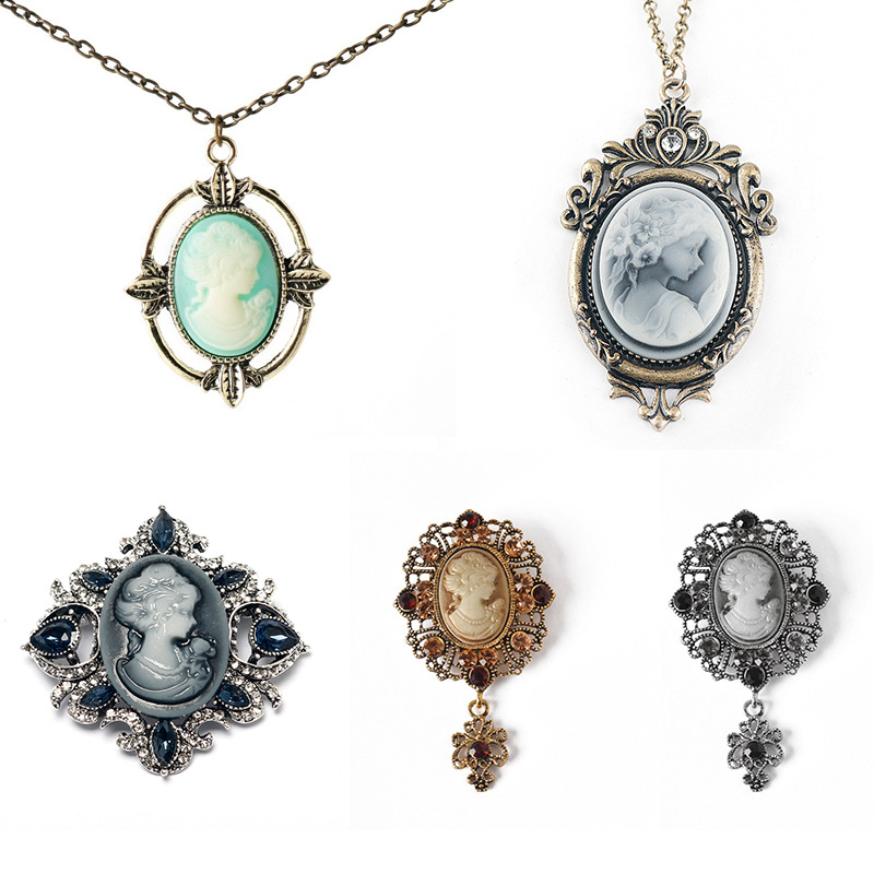 Women'S Accessories Louis Vuitton - Strass de cristal vitoriano cameo broches