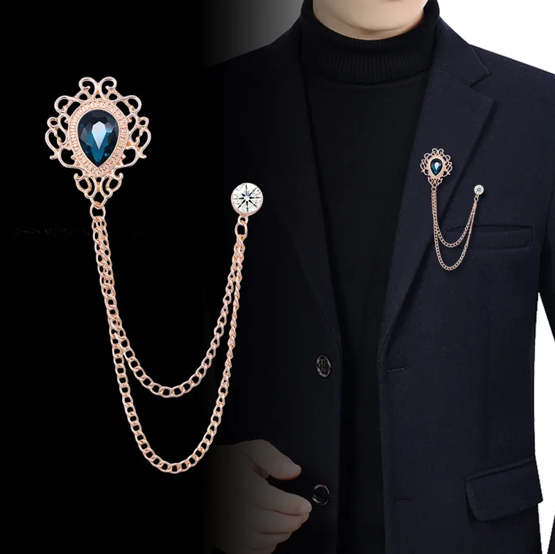 Women'S Accessories Jewelry - Novo vintage borla corrente strass cristal