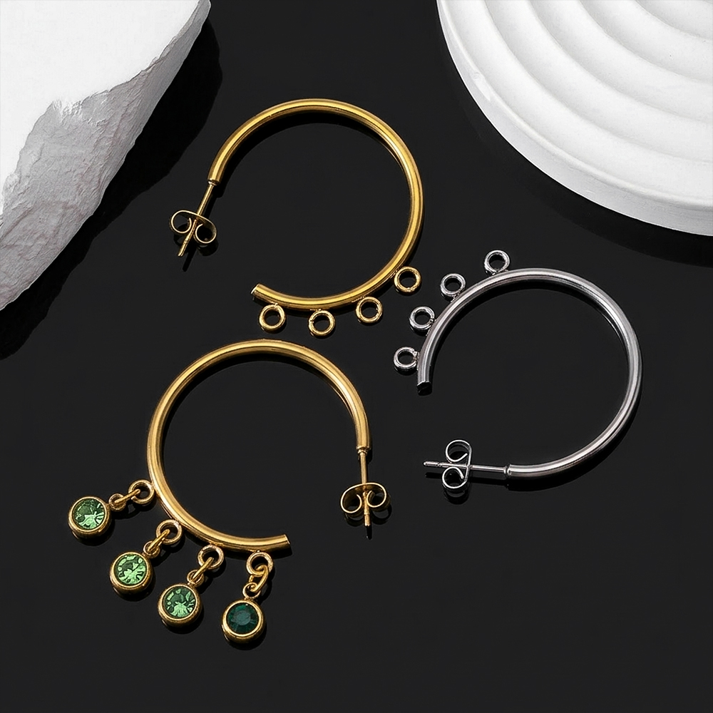 Women Accessories Gift Set - 10 peças de componentes para brincos