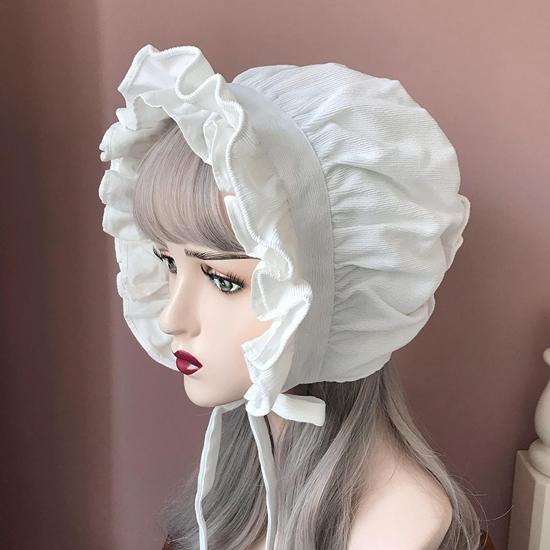 Women'S Victorian Era Accessories - Chapéu de empregada doméstica lolita menina