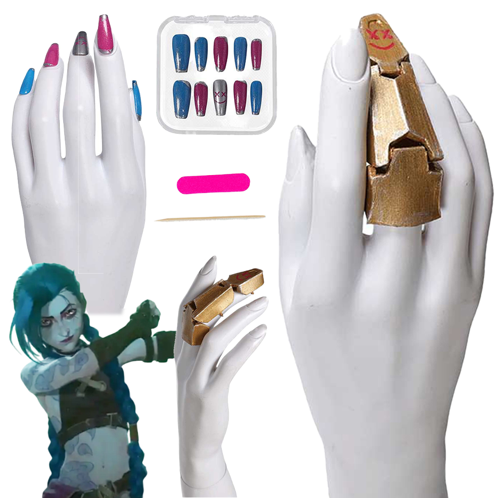 Women Accessories For Hand - Arcane jinx capa de dedo falso