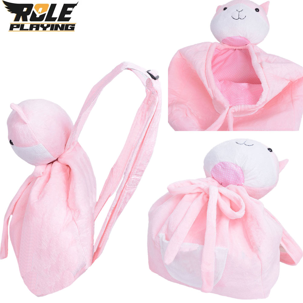 Women Accessories Bag - Mochila Rosa de Gato para Cosplay