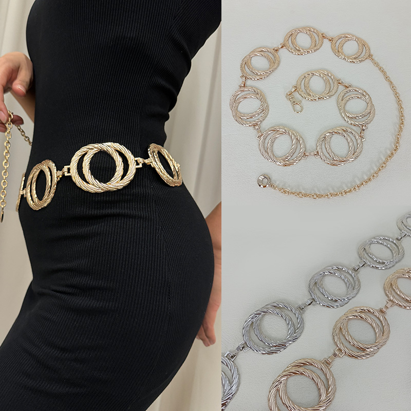 Women'S Jeans Accessories Chain - Alta qualidade marcas de luxo designer