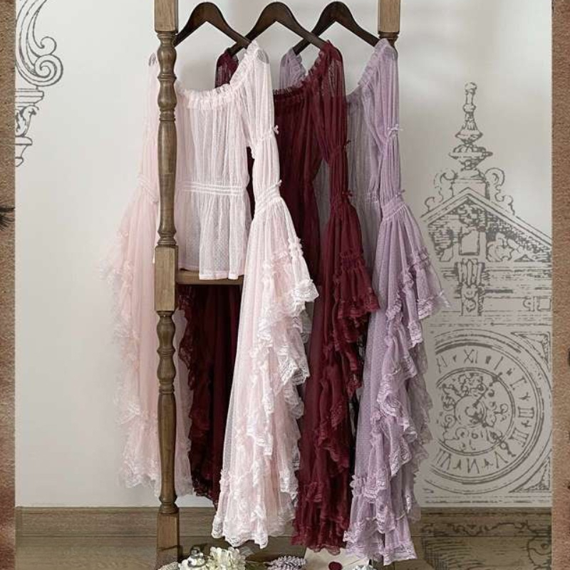 Women'S Accessories Louis Vuitton - Camisas Lolita Elegantes Vintage Vitorianas para