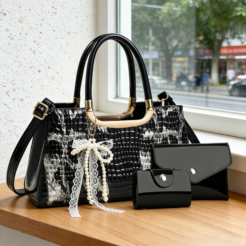 Women Accessories Bag - Conjunto de Bolsas Femininas, Clutch de