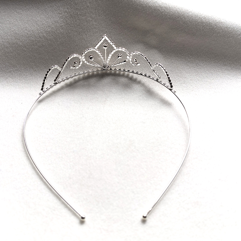 Coroa de Noiva em Cor Prata co - Women'S Hair Accessories Wedding avaliação e preço