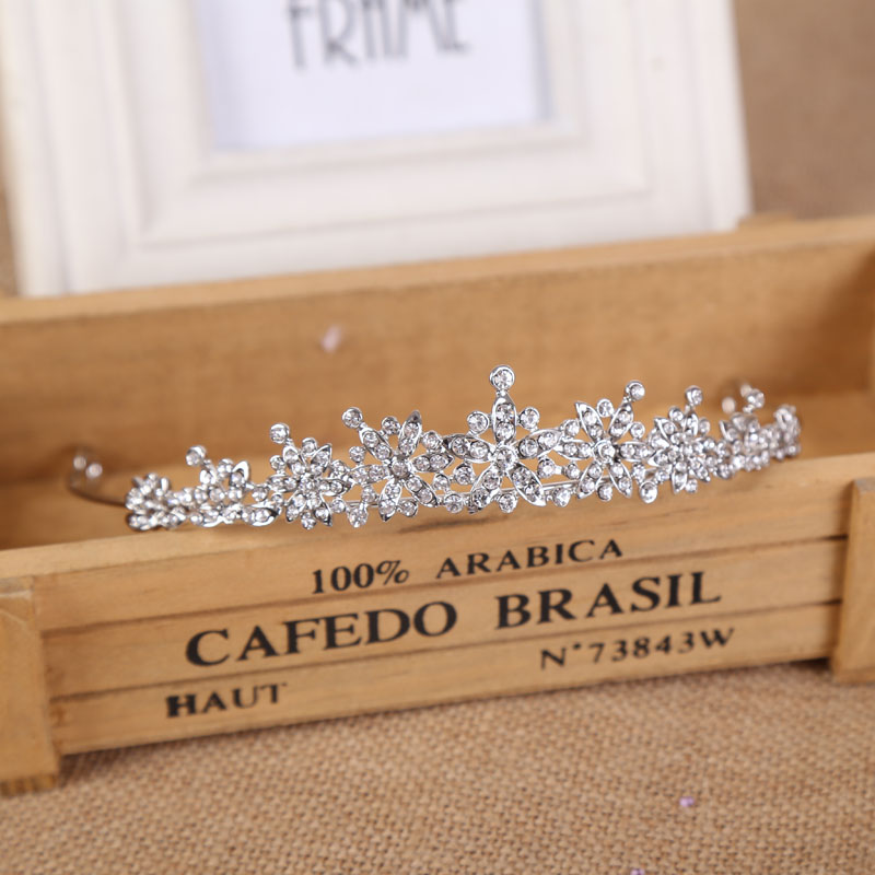 Tiara de cristal para casament - Women'S Hair Accessories Wedding avaliação e preço
