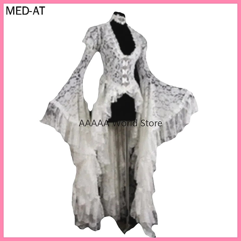 Vestido Gótico Branco de Renda - Women'S Accessories Louis Vuitton avaliação e preço