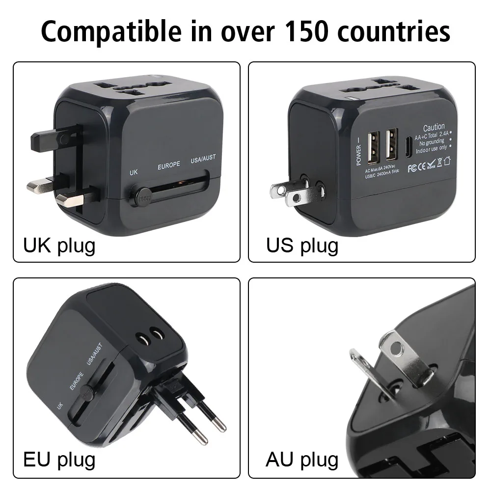 Adaptador de Carregador de Via - Women Accessories In Uk avaliação e preço