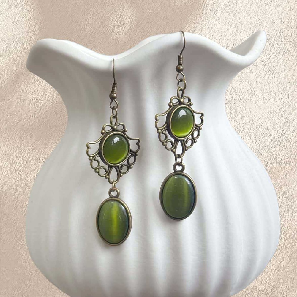 Brincos Pendentes de Renda Vaz - Women'S Victorian Era Accessories avaliação e preço
