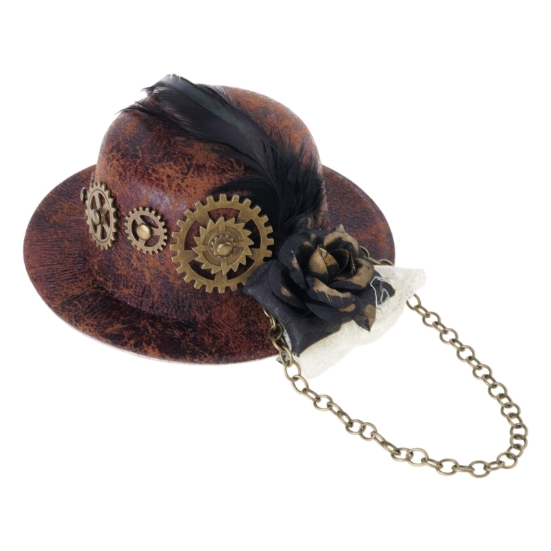 Grampo capilar gótico steampun - Women'S Victorian Era Accessories avaliação e preço