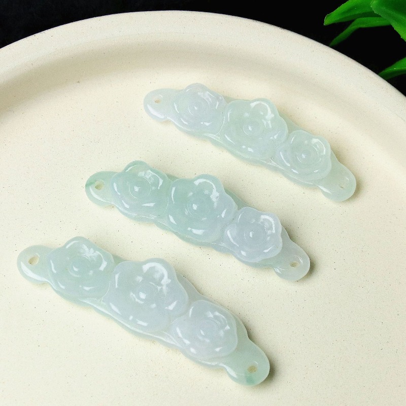 1 peça de Flor de Jadeíta Natu - Women'S Accessories Jewelry avaliação e preço