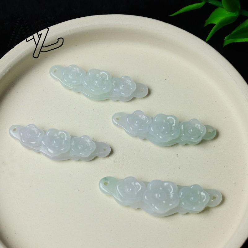 1 peça de Flor de Jadeíta Natu - Women'S Accessories Jewelry avaliação e preço