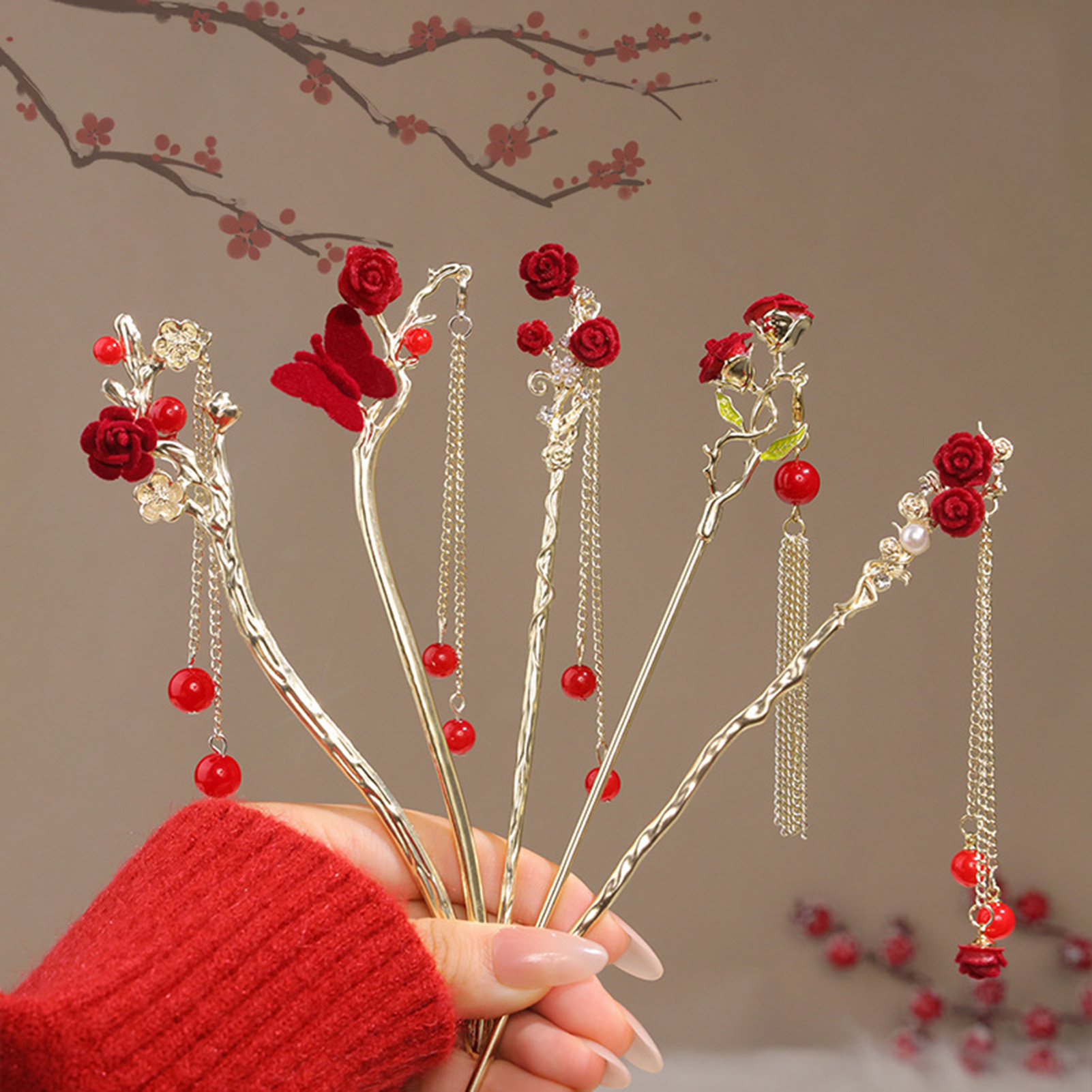 Pente de Cabelo Estilo Chinês  - Women Accessories For Hand avaliação e preço