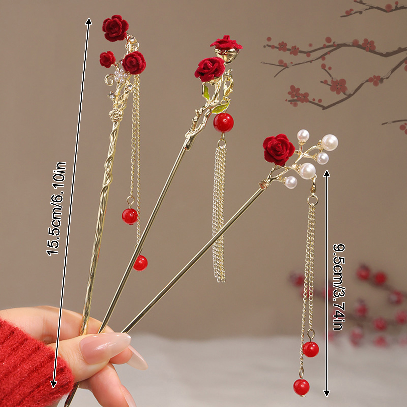 Pente de Cabelo Estilo Chinês  - Women Accessories For Hand avaliação e preço