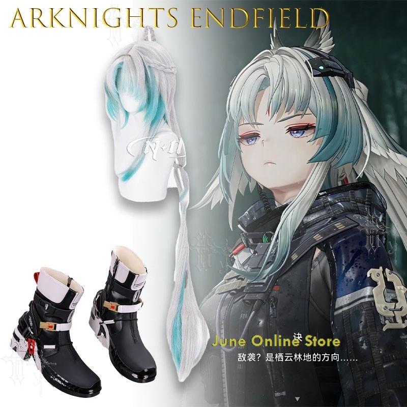 Peruca de Cosplay Anime Arknig - Women Accessories Gift Set avaliação e preço