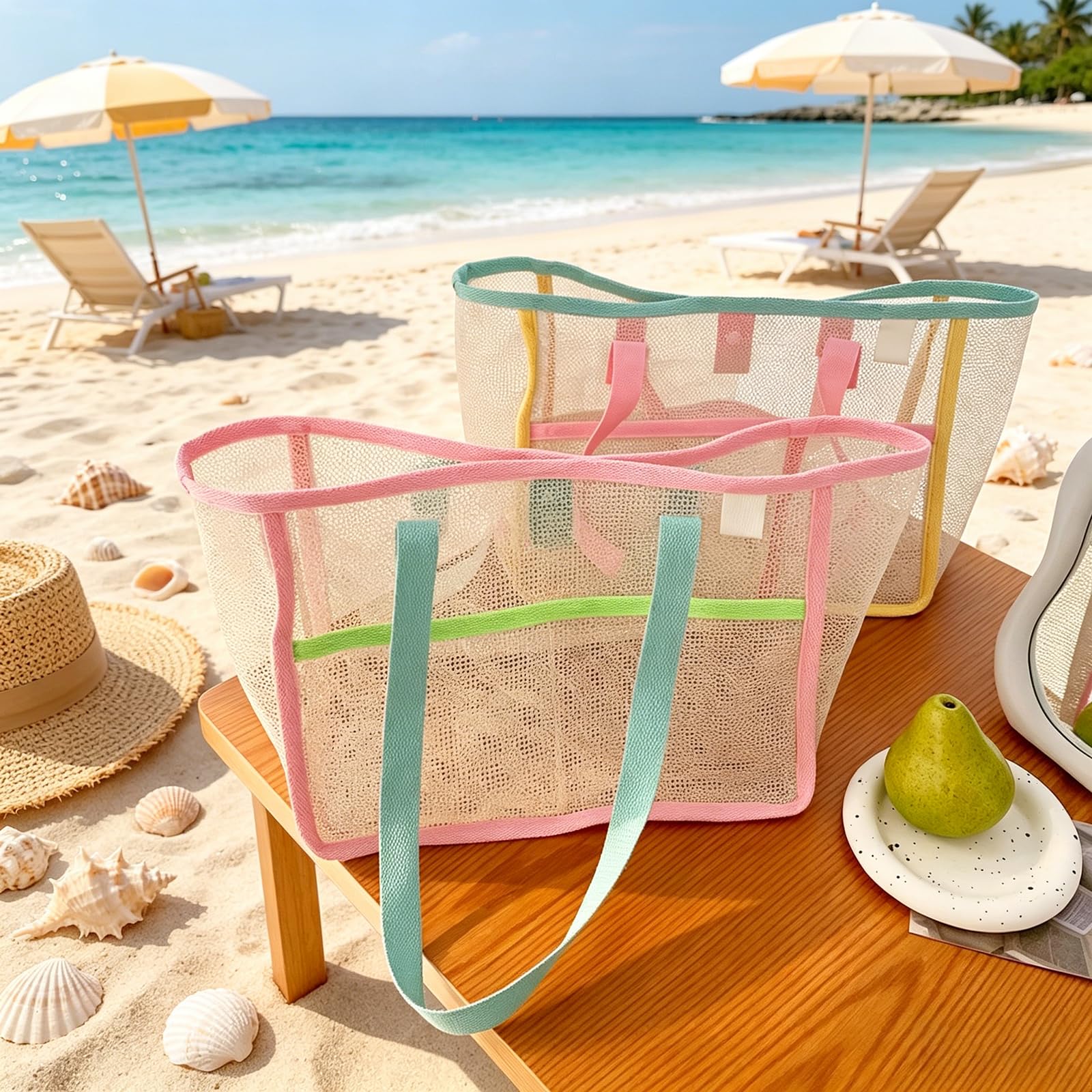 Bolsas de Praia para Mulheres, - Women Accessories Bag avaliação e preço