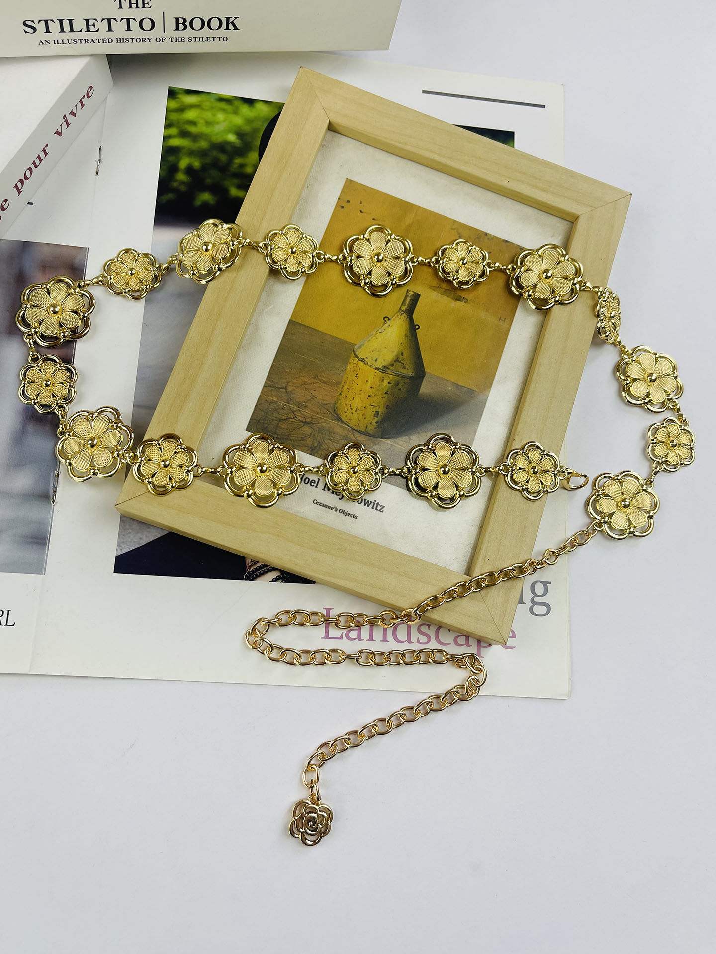 1 unidade de Cinto de Cintura  - Women'S Jeans Accessories Chain avaliação e preço