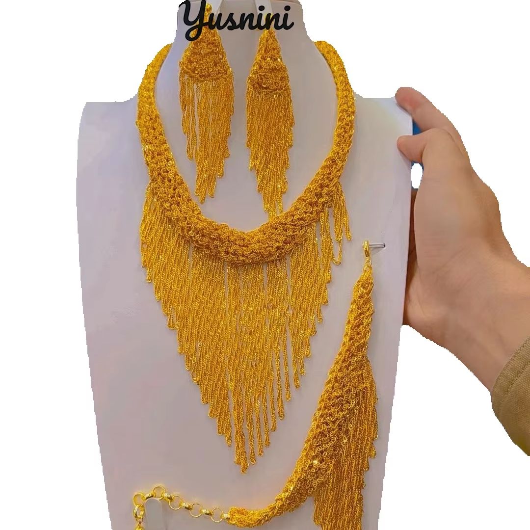 Nova Joia de Casamento Banhada - Women Accessories Dubai avaliação e preço