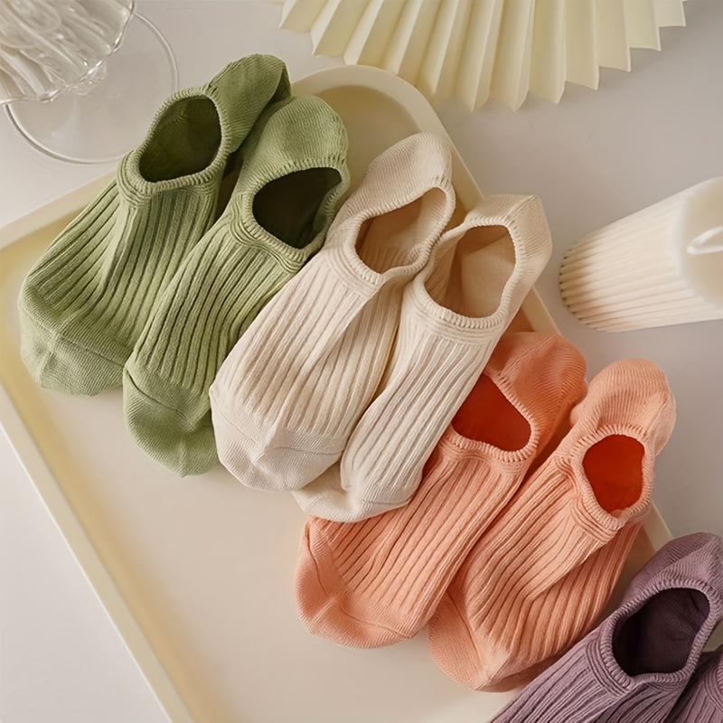 5 pares de meias curtas com ne - Women'S Ankle Accessories avaliação e preço
