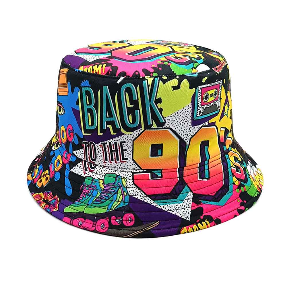 Chapéu Bucket Vintage Retrô An - Women'S Accessories In The 90S avaliação e preço
