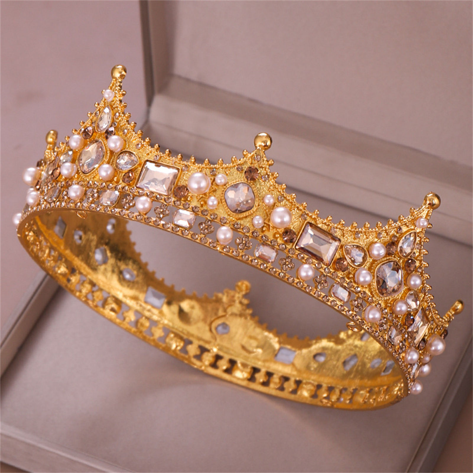 Liga coroa tiara retro nupcial - Women'S Hair Accessories Wedding avaliação e preço