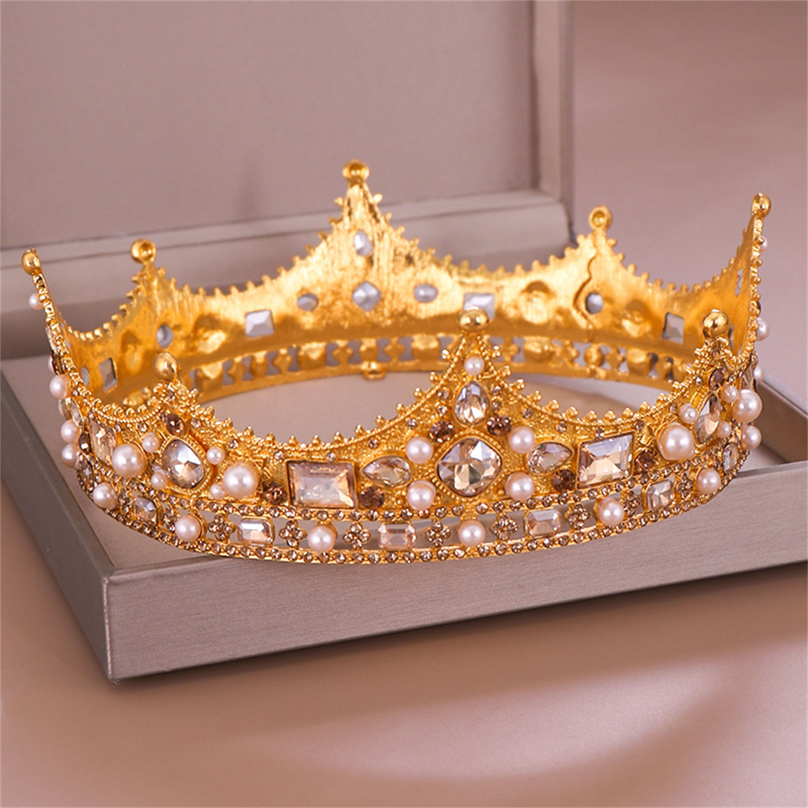 Coroa de Noiva com Strass, Tia - Women'S Hair Accessories Wedding avaliação e preço