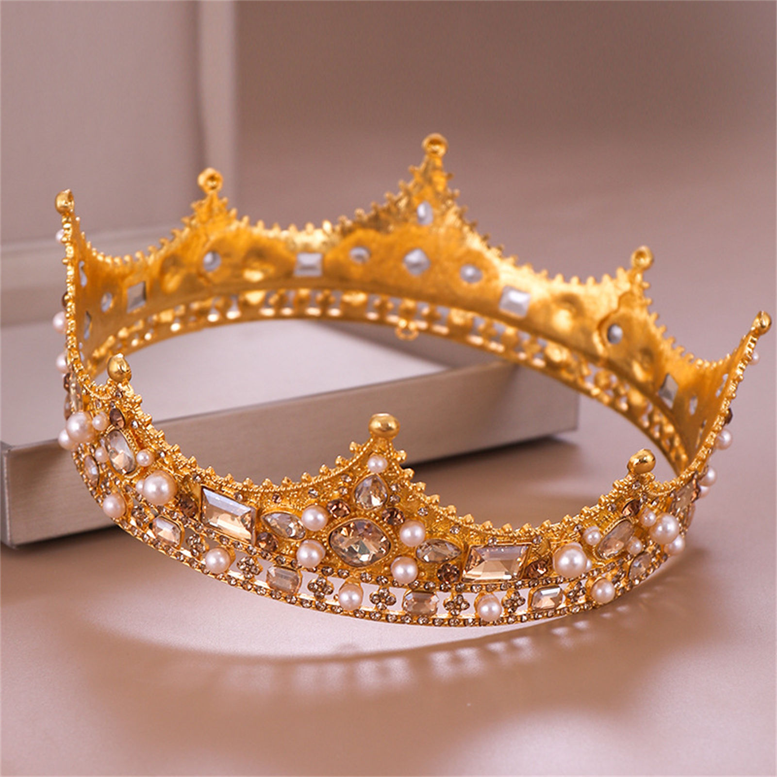 Coroa de Noiva com Strass, Tia - Women'S Hair Accessories Wedding avaliação e preço